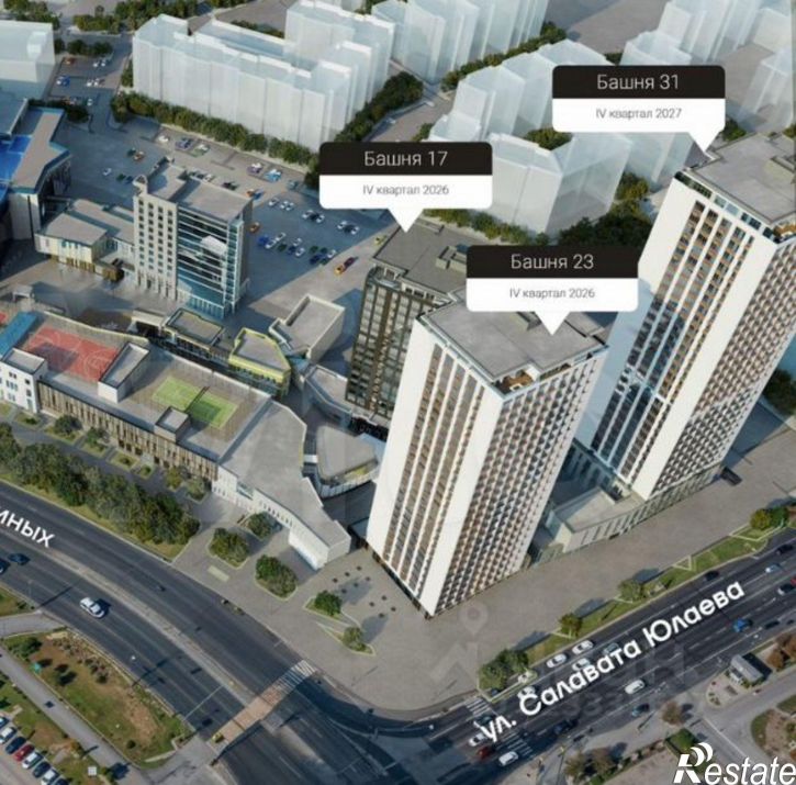 2-комн квартира в новом доме 29-й микрорайон, ЖК Весенний