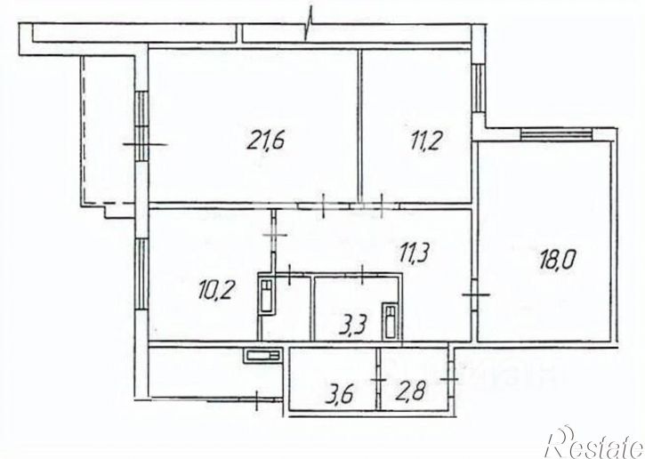 3-комн квартира Магнитогорская улица, 91,  д. 91