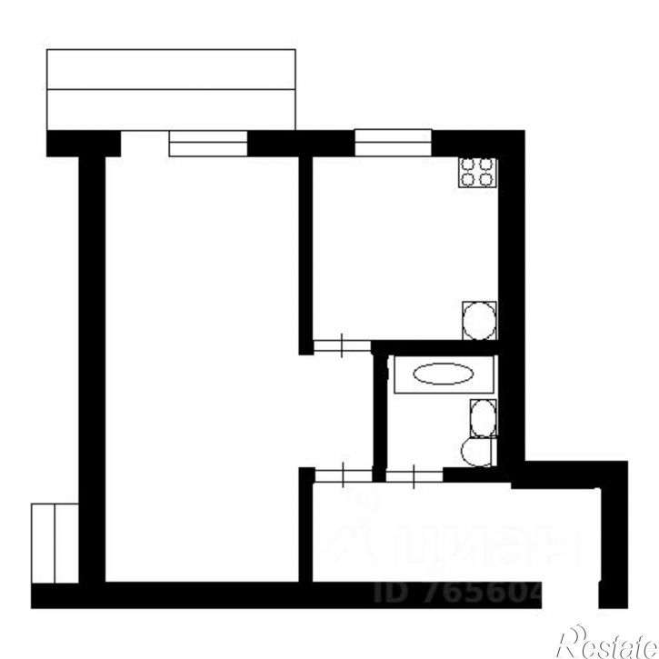 1-комн квартира Пионерская улица, 9,  д. 9