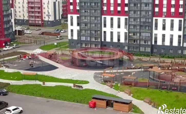 1-комн квартира посёлок Западный, микрорайон Вишнёвая Горка, Олимпийская улица, 11