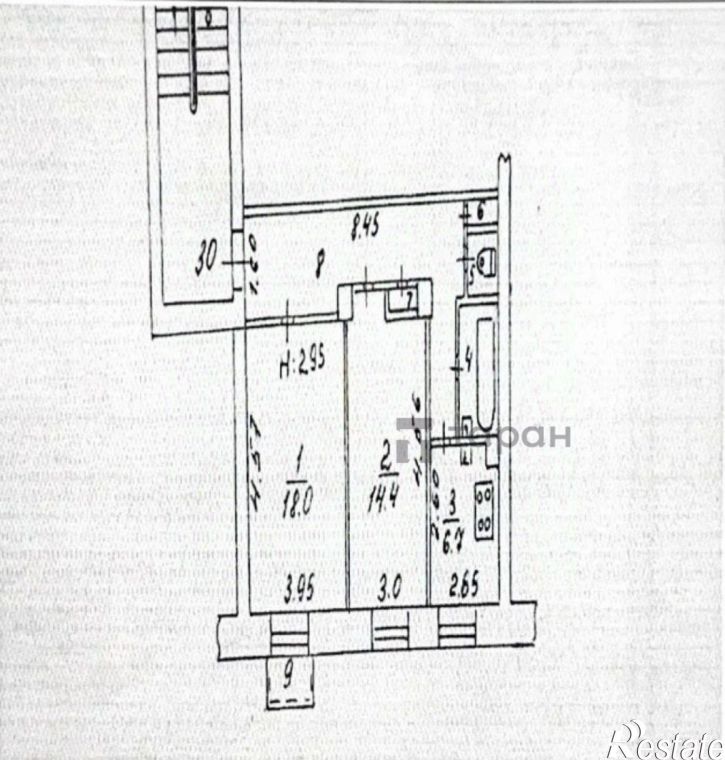 2-комн квартира ул Цвиллинга, 55А,  д. 55А