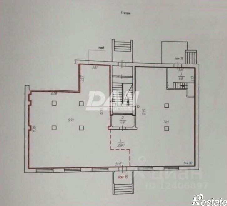 Торговое помещение улица Горького, 36,  д. 36