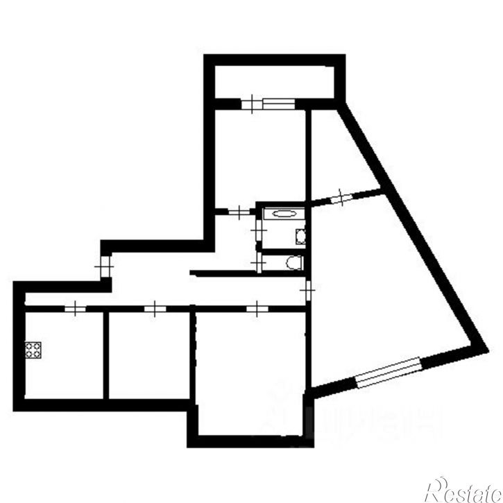 4-комн квартира ул Салавата Юлаева, 15А,  д. 15А