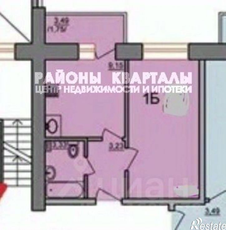 1-комн квартира ул Генерала Мартынова, 13,  д. 13