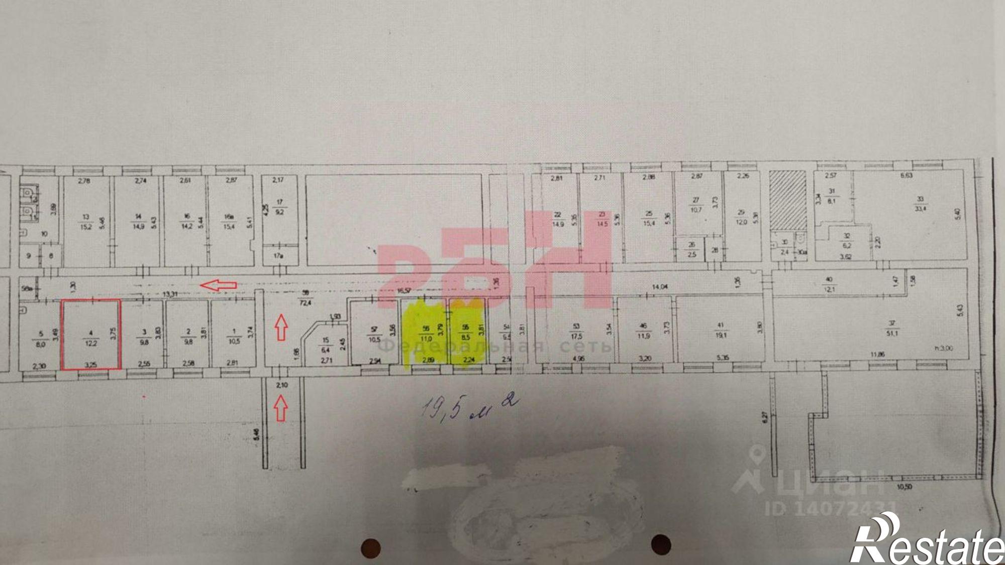 Сдать офис, помещение под офис за 10 820 рублей на ул Калинина, 30А