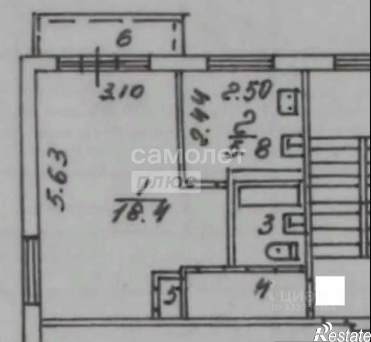 1-комн квартира ул Елькина, 84В,  д. 84В