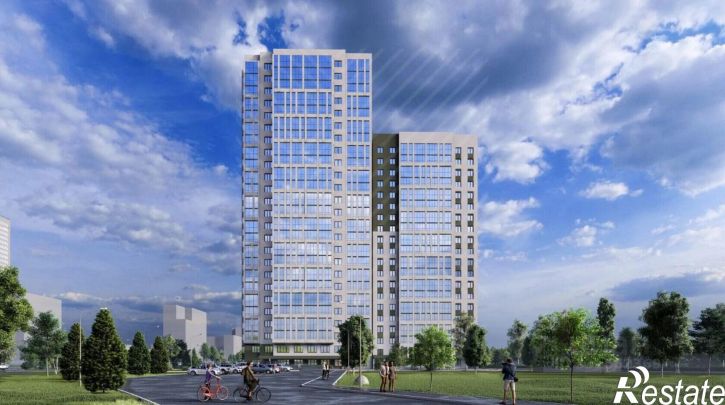1-комн квартира в новом доме улица Университетская Набережная