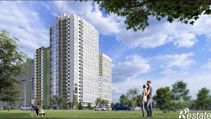 1-комн квартира в новом доме улица Университетская Набережная