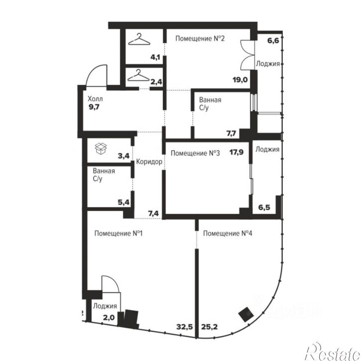 3-комн квартира в новом доме ул Труда, 157А,  д. 157А