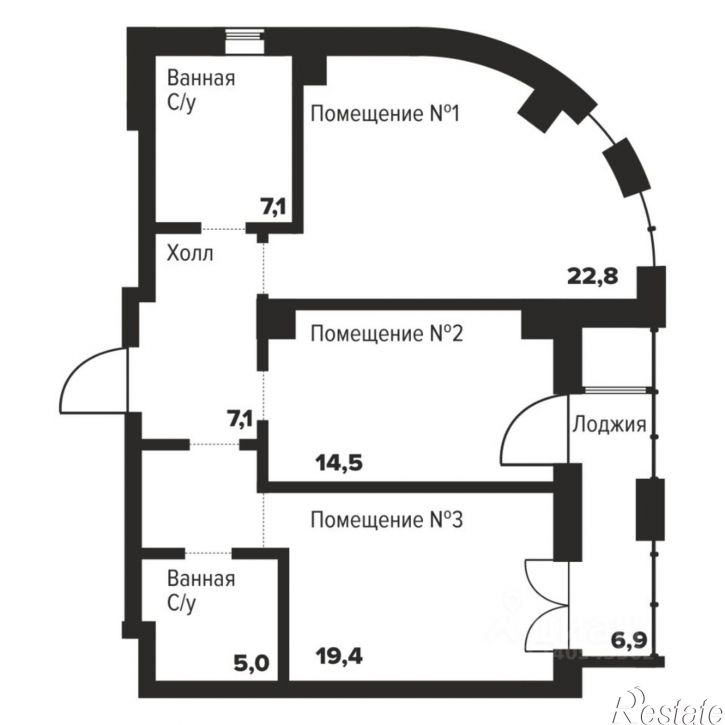 2-комн квартира в новом доме ул Труда, 157А,  д. 157А