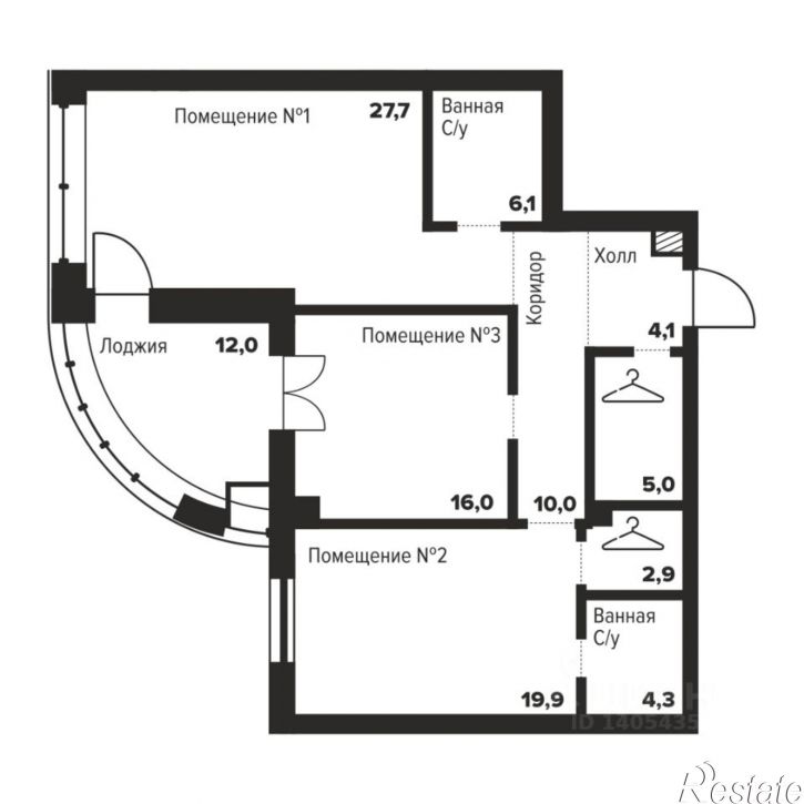 2-комн квартира в новом доме ул Труда, 157А,  д. 157А