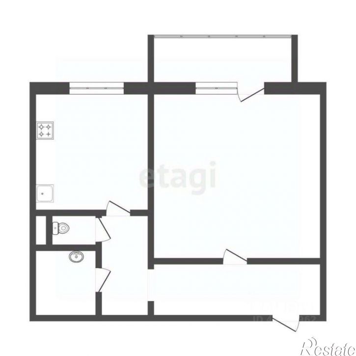 1-комн квартира ул Котина, 21,  д. 21
