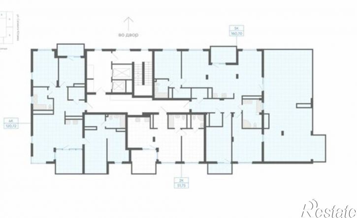 4-комн квартира в новом доме 29-й микрорайон, ЖК Клевер