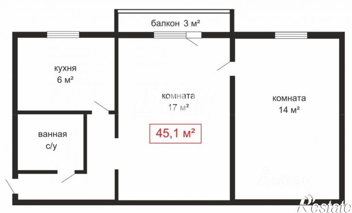 2-комн квартира ул Барбюса, 69А,  д. 69А