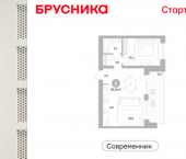 1-комн, 62 кв м, этаж 1/7 ул Пушкина, 69А