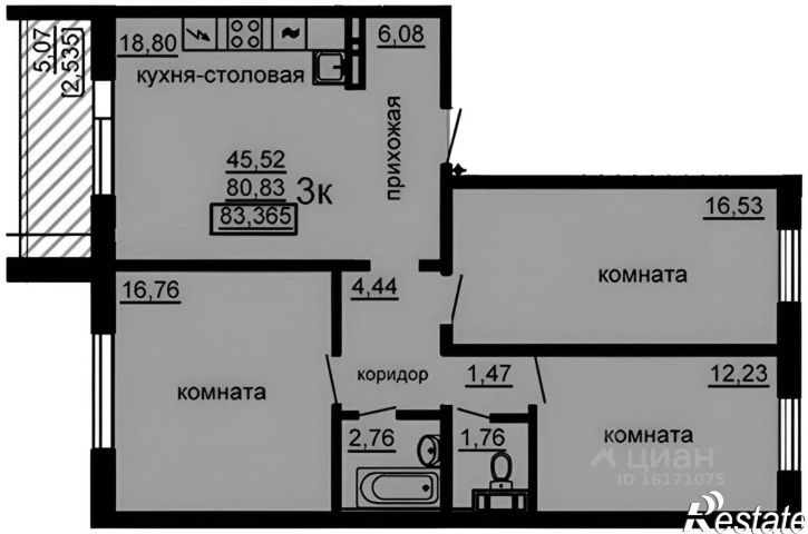 3-комн квартира ул Бейвеля, 118,  д. 118