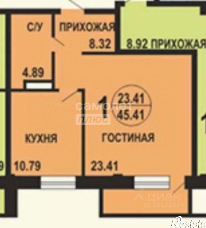 1-комн квартира ул Агалакова, 56,  д. 56