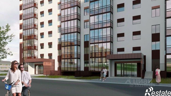 2-комн квартира в новом доме посёлок Западный