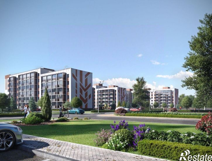 2-комн квартира в новом доме посёлок Западный