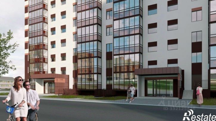 2-комн квартира в новом доме посёлок Западный