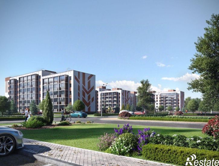 2-комн квартира в новом доме посёлок Западный