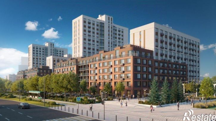 2-комн квартира в новом доме пр-кт Ленина, 4В,  д. 4В