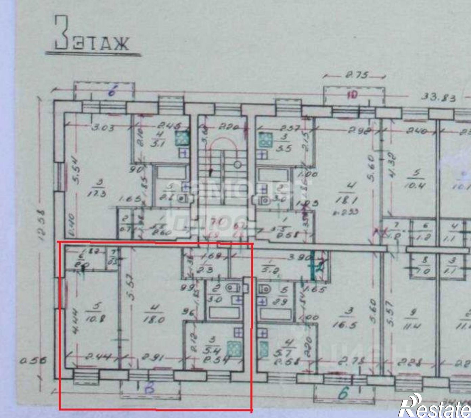 Купить квартиру за 5 700 000 рублей на ул Либкнехта, 22