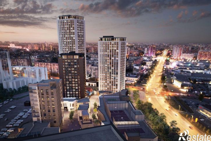 4-комн квартира в новом доме улица Академика Макеева