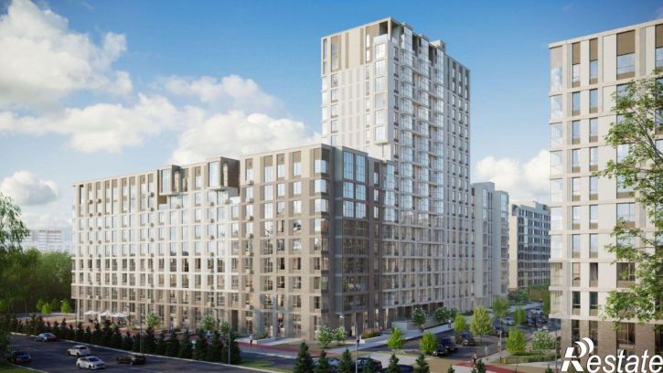 2-комн квартира в новом доме 29-й микрорайон, ЖК Клевер
