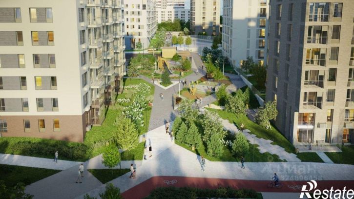 2-комн квартира в новом доме 29-й микрорайон, ЖК Клевер
