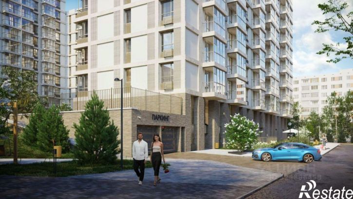2-комн квартира в новом доме 29-й микрорайон, ЖК Клевер