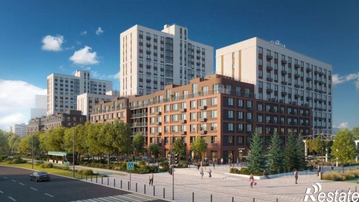 2-комн квартира в новом доме пр-кт Ленина, 4В,  д. 4В