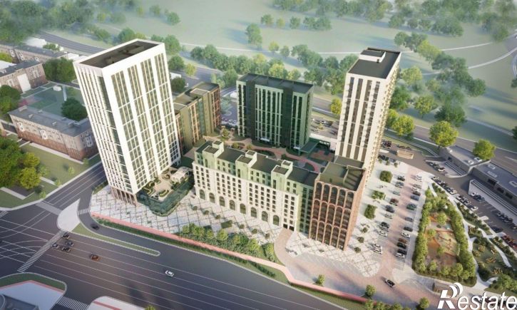 1-комн квартира в новом доме пр-кт Ленина, 19В,  д. 19В