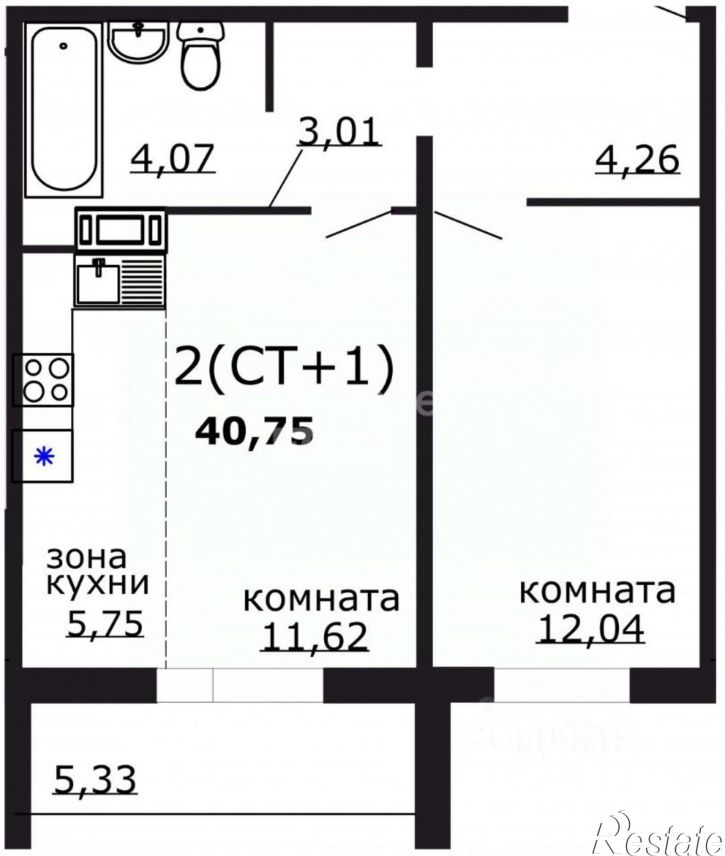 1-комн квартира ул Маршала Чуйкова, 28,  д. 28