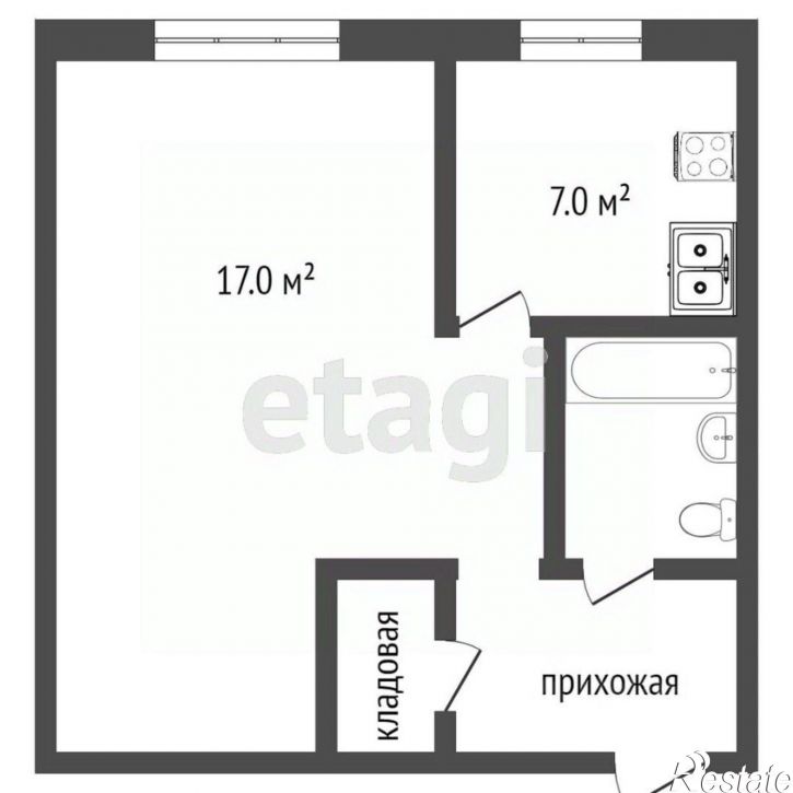 1-комн квартира ул Каслинская, 56А,  д. 56А