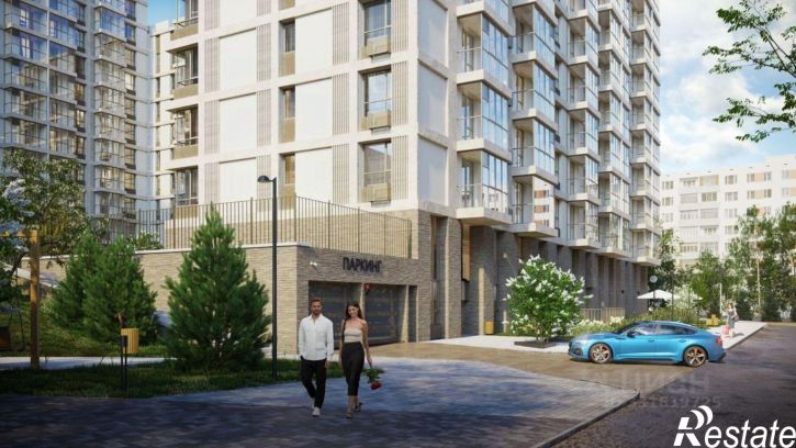 1-комн квартира в новом доме 29-й микрорайон, ЖК Клевер