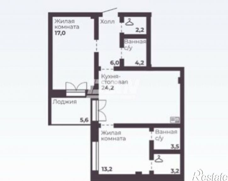 2-комн квартира пр-кт Ленина, 4Д,  д. 4Д