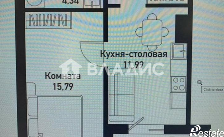 1-комн квартира ул Ласковая, 22,  д. 22