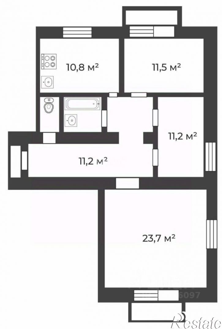 3-комн квартира ул Смирных, 18,  д. 18