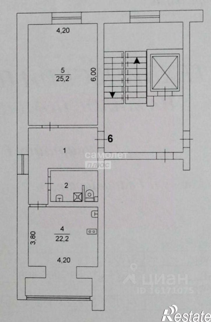 2-комн квартира ул Гвардейская, 8,  д. 8
