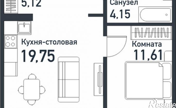 1-комн квартира ул Ласковая, 16,  д. 16