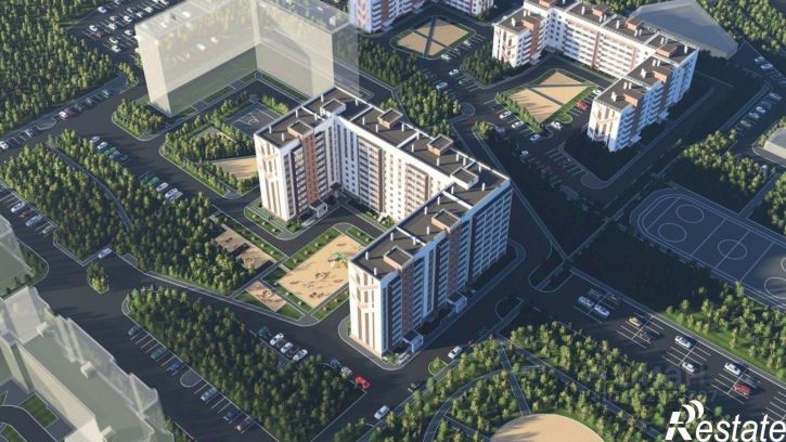 1-комн квартира в новом доме ул Береговая, 4,  д. 4