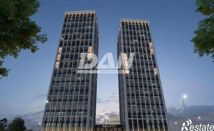 1-комн квартира в новом доме Челябинск, Каслинская улица, 62к1
