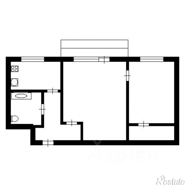 2-комн квартира ул Чайковского, 10,  д. 10