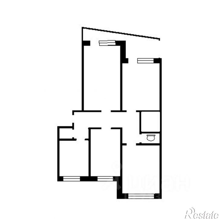 4-комн квартира ул Корабельная, 8,  д. 8