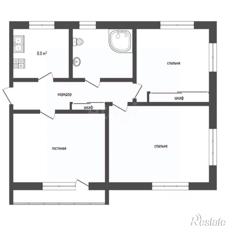 3-комн квартира ул Белостоцкого, 13,  д. 13