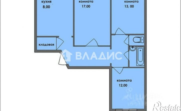 3-комн квартира ул Дегтярева, 68А,  д. 68А