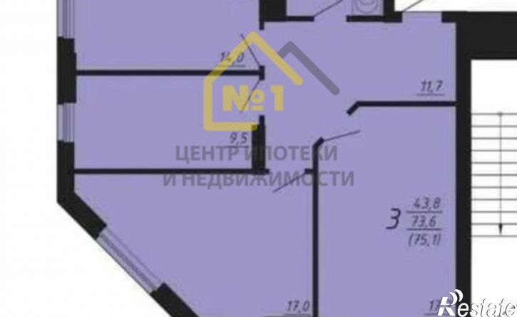 3-комн квартира ул Университетская Набережная, 49,  д. 49