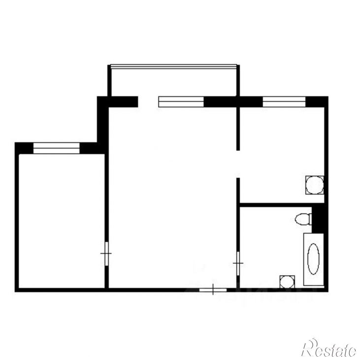 2-комн квартира ул Воровского, 36Б,  д. 36Б