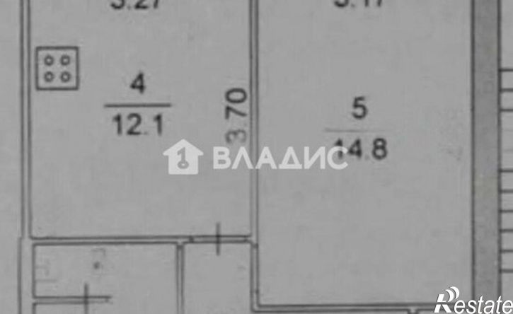 1-комн квартира ул Салютная, 23А,  д. 23А